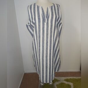 Striped Sleeveless Dress